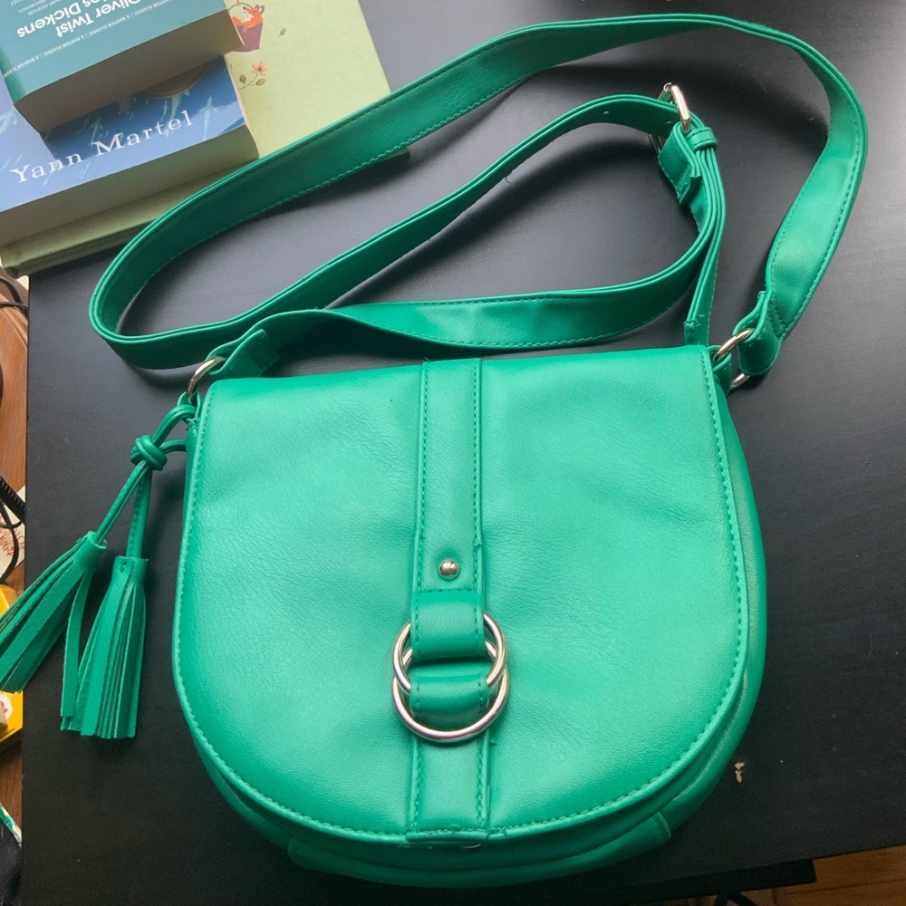 Cute Green Crossbody Bag